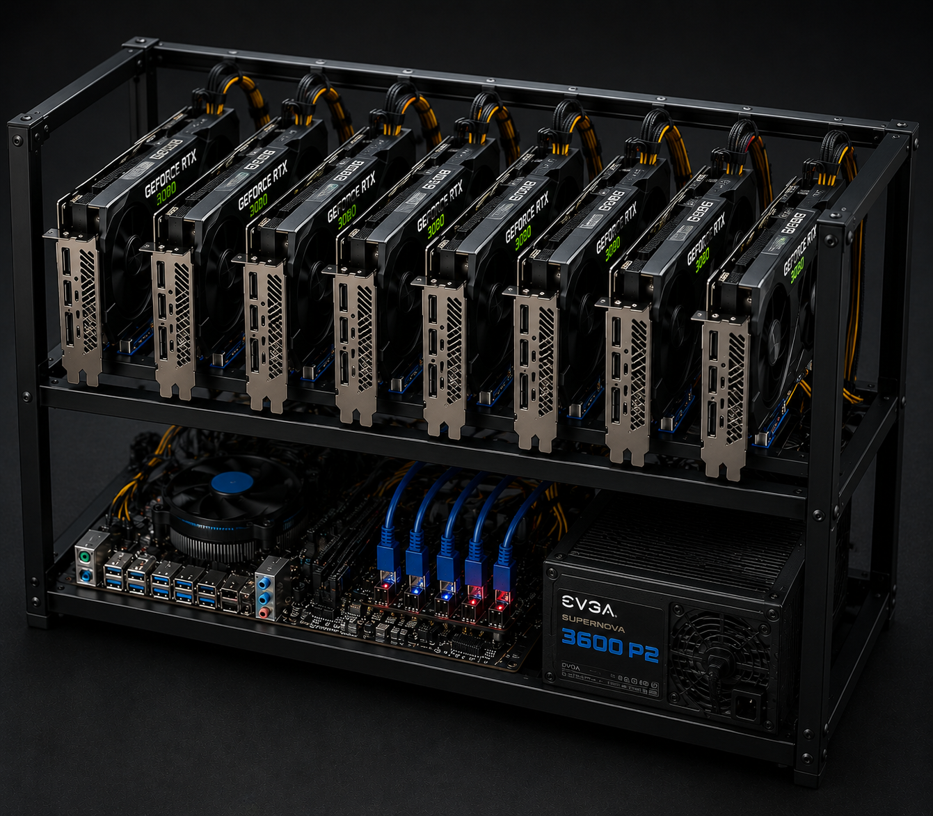 Rig RTX 3080 x8